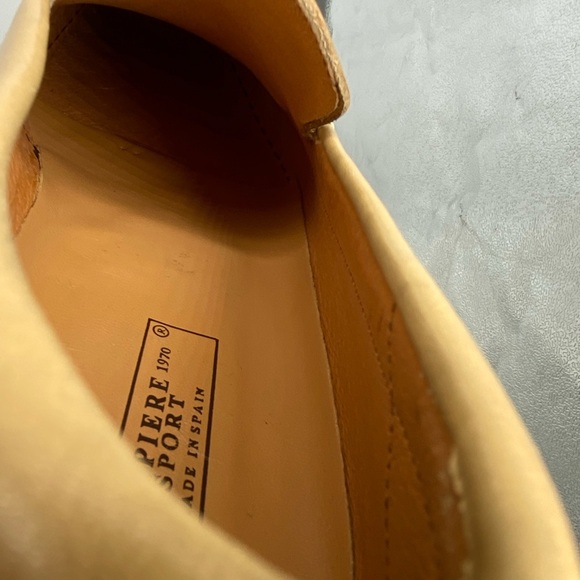 Gianfranco Zampiere Sports Spanish Men's Tan Loafers - Picture 5 of 8